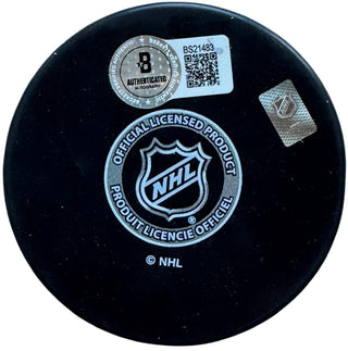 Paul Maurice Autographed Panthers Official Puck (Beckett)