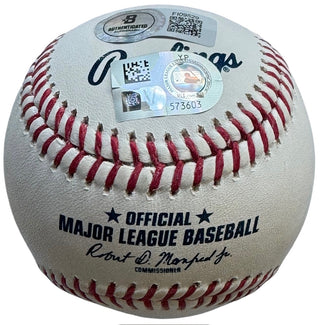 Bernie Williams Autographed Official Major League Baseball (Beckett/MLB)