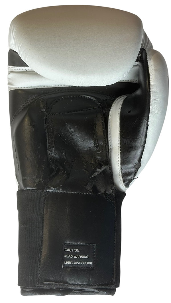 George Foreman III Autographed White Ringside Right Hand Boxing Glove (JSA)