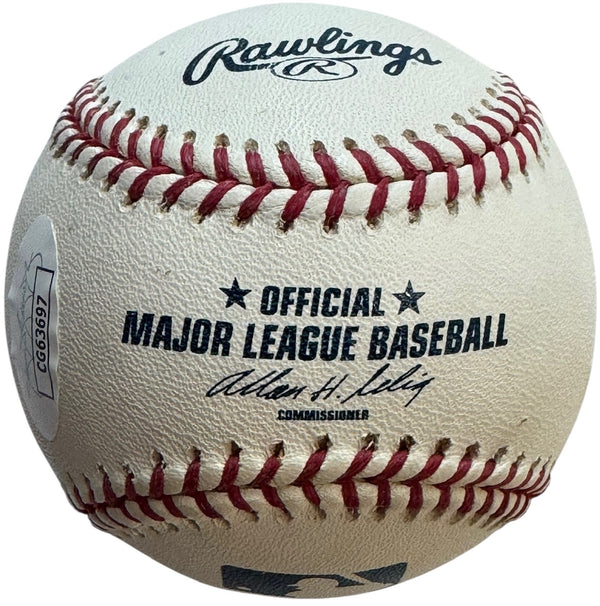 Yogi Berra Autographed Official Major League Baseball (JSA)