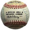 MLB Hall Of Famers Autographed Official Baseball (JSA)