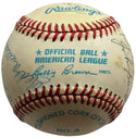 Hall Of Famers and Stars Autographed Official Baseball (JSA)