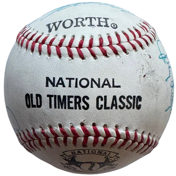 HOF'S & Stars Autographed National Old Timers Classic Baseball