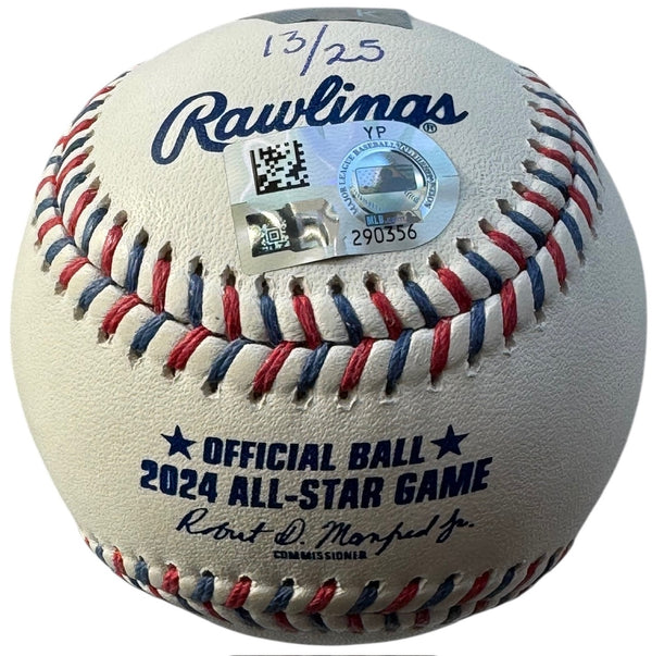 Jarren Duran Autographed Official 2024 All Star Baseball LE #13/25 (MLB/Fanatics)