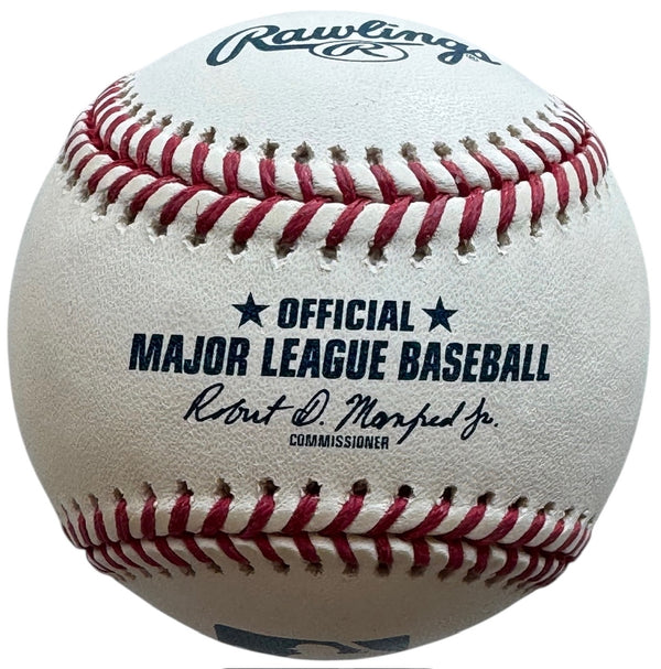 Andre Dawson Autographed Official Major League Stat Baseball
