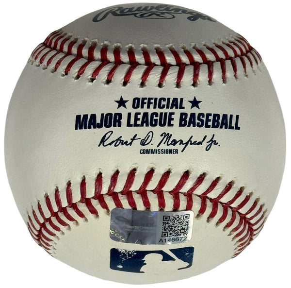 Aaron Boone & Brian Cashman Autographed Official Major League Baseball (CX Authentics)