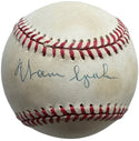 Warren Spahn Autographed Official National League Baseball