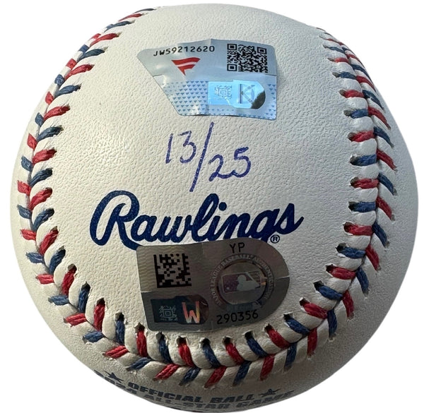 Jarren Duran Autographed Official 2024 All Star Baseball LE #13/25 (MLB/Fanatics)