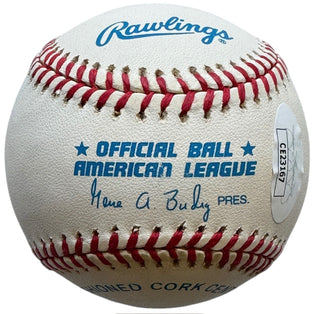 Ken Griffey Jr Autographed Official American League Baseball (JSA)