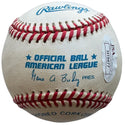 Hank Bauer Autographed Official American League Baseball