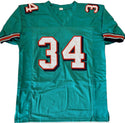 Ricky Williams Autographed Custom Miami Dolphins Jersey (JSA Witness)