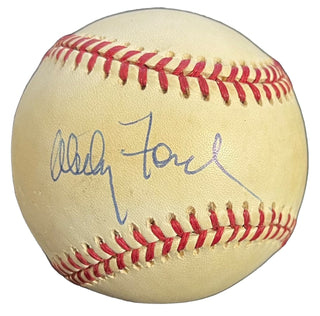 Whitey Ford Autographed Official American League Baseball