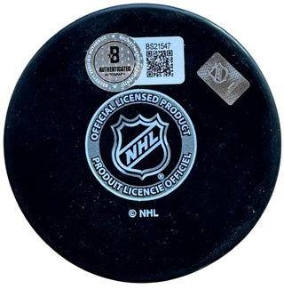Paul Coffey Autographed Edmonton Oilers Logo Puck (Beckett)
