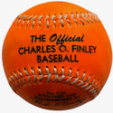 Charles O'Finley Autographed Baseball (JSA)