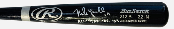 Mike Lowell Autographed Rawlings Adirondack Big Stick Bat