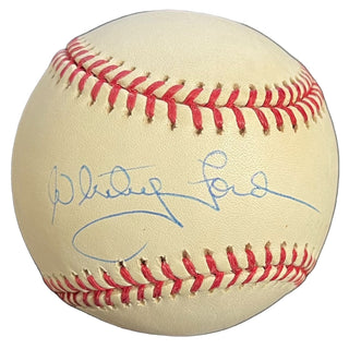 Whitey Ford Autographed Official Major League Baseball