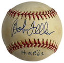Bob Feller HOF 62 Autographed Official American League Baseball