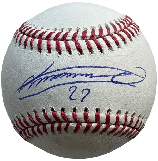 Vladimir Guerrero Autographed Official Major League Baseball (Beckett)