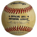 Dwight Doc Gooden 84 ROY Autographed Official National League Baseball