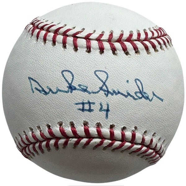 Duke Snider Autographed Official Major League Baseball (MAB)