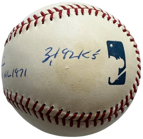 Fergie Jenkins Autographed Official Major League Baseball (MLB)