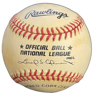 Andre Dawson 1978 NL MVP Autographed Official National League Baseball