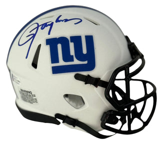Lawrence Taylor Autographed New York Giants Eclipse Mini Helmet (Beckett Witnessed)