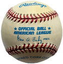 Wade Boggs Autographed Official American League Baseball
