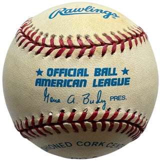 Wade Boggs Autographed Official American League Baseball