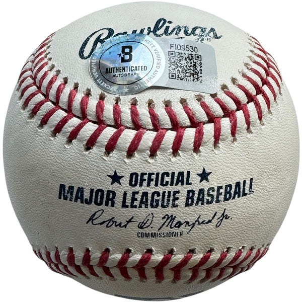 Bobby Witt Jr Autographed Official Major League Baseball (Beckett)