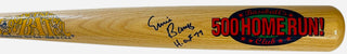 Ernie Banks Autographed Cooperstown 500 Homerun Club Bat (JSA)