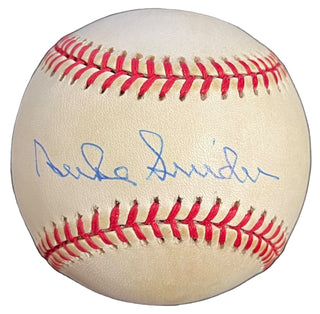 Duke Snider Autographed Official National League Baseball