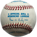 Juan Marichal Autographed Official American League Baseball