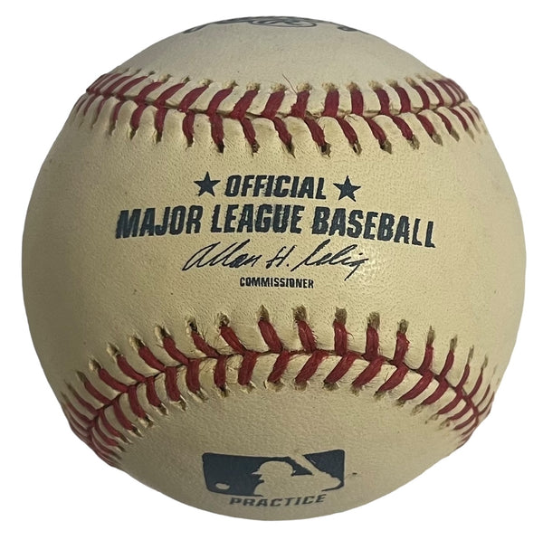 Carl Erskine No Hitter Inscribed Autographed Official Major League Baseball