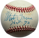 Monte Irvin Autographed Official National League Baseball