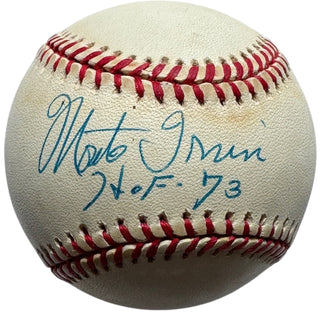 Monte Irvin Autographed Official National League Baseball