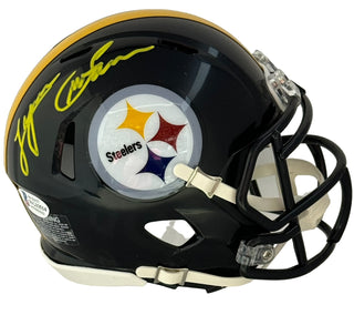Lynn Swann Autographed Pittsburgh Steelers Speed Mini Helmet (Beckett Witnessed)