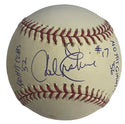 Carl Erskine No Hitter Autographed Inscribed Official Major League Baseball