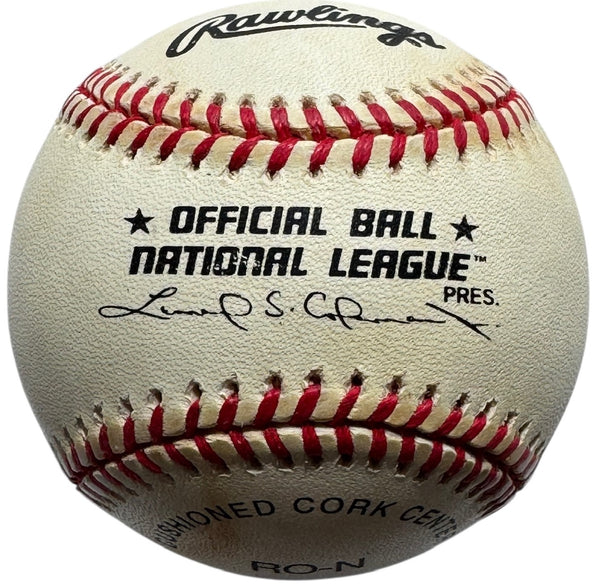 Monte Irvin Autographed Official National League Baseball