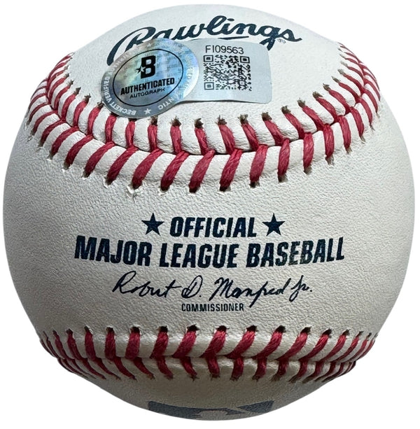 Giancarlo Stanton Autographed Official Major League Baseball (Beckett)