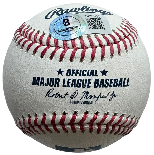 Zach Neto Autographed Official Major League Baseball (Beckett)