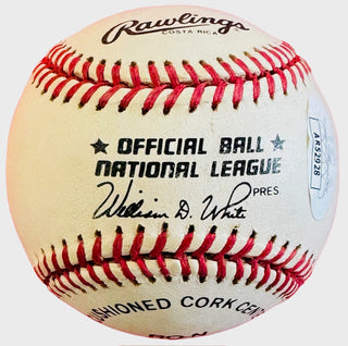 Mike Piazza Autographed Official National League Baseball (JSA)