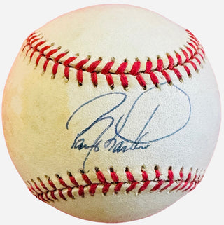 Barry Larkin Autographed Official National League Baseball (JSA)
