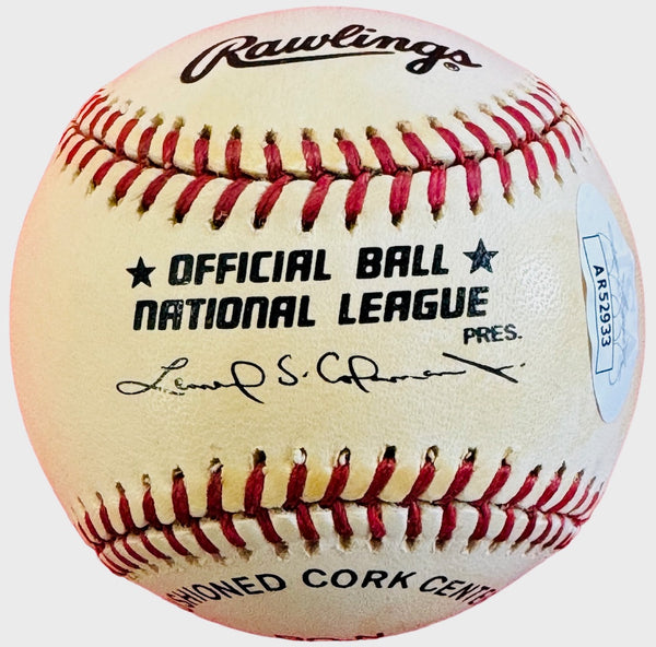 Johnny Bench Autographed Official National League Baseball (JSA)