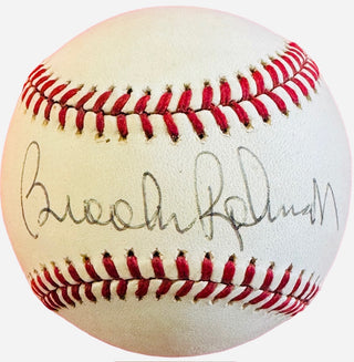 Brooks Robinson Autographed Official American League Baseball (JSA)