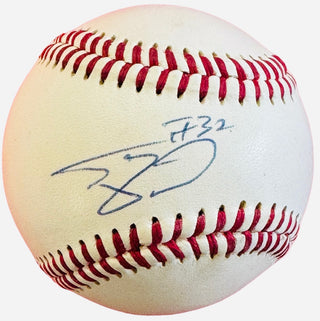 Shaquille O'Neal Signed Spalding Baseball Autograph #32 (JSA)