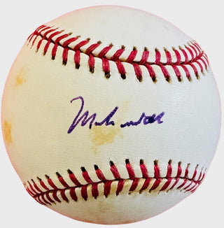 Muhammad Ali Autographed Official American League Baseball (JSA)