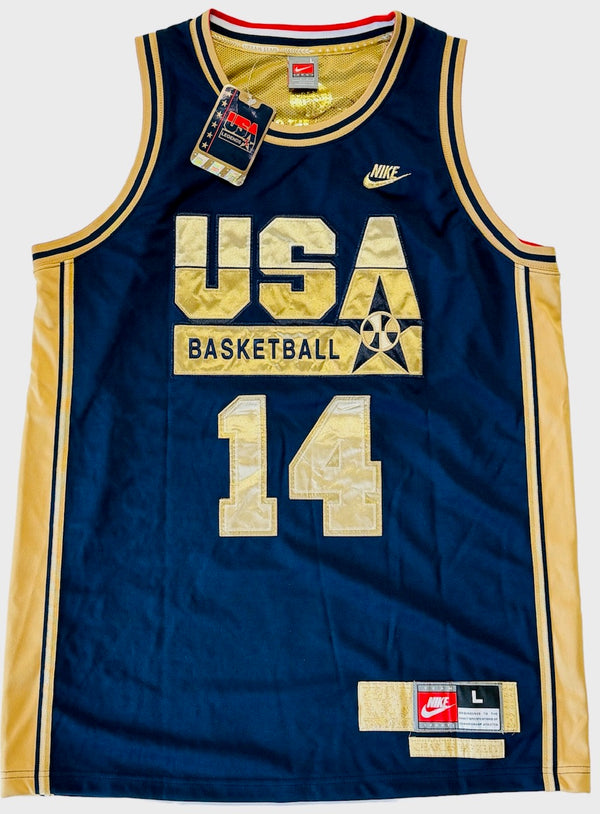 Charles Barkley Autographed Authentic Nike USA Olympic Jersey (JSA)