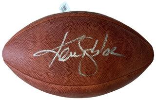 Ken Stabler Autographed Official NFL Wilson Football (JSA)