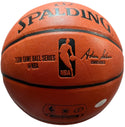 Alonzo Mourning Autographed Hybrid Indoor Outdoor Basketball (JSA)